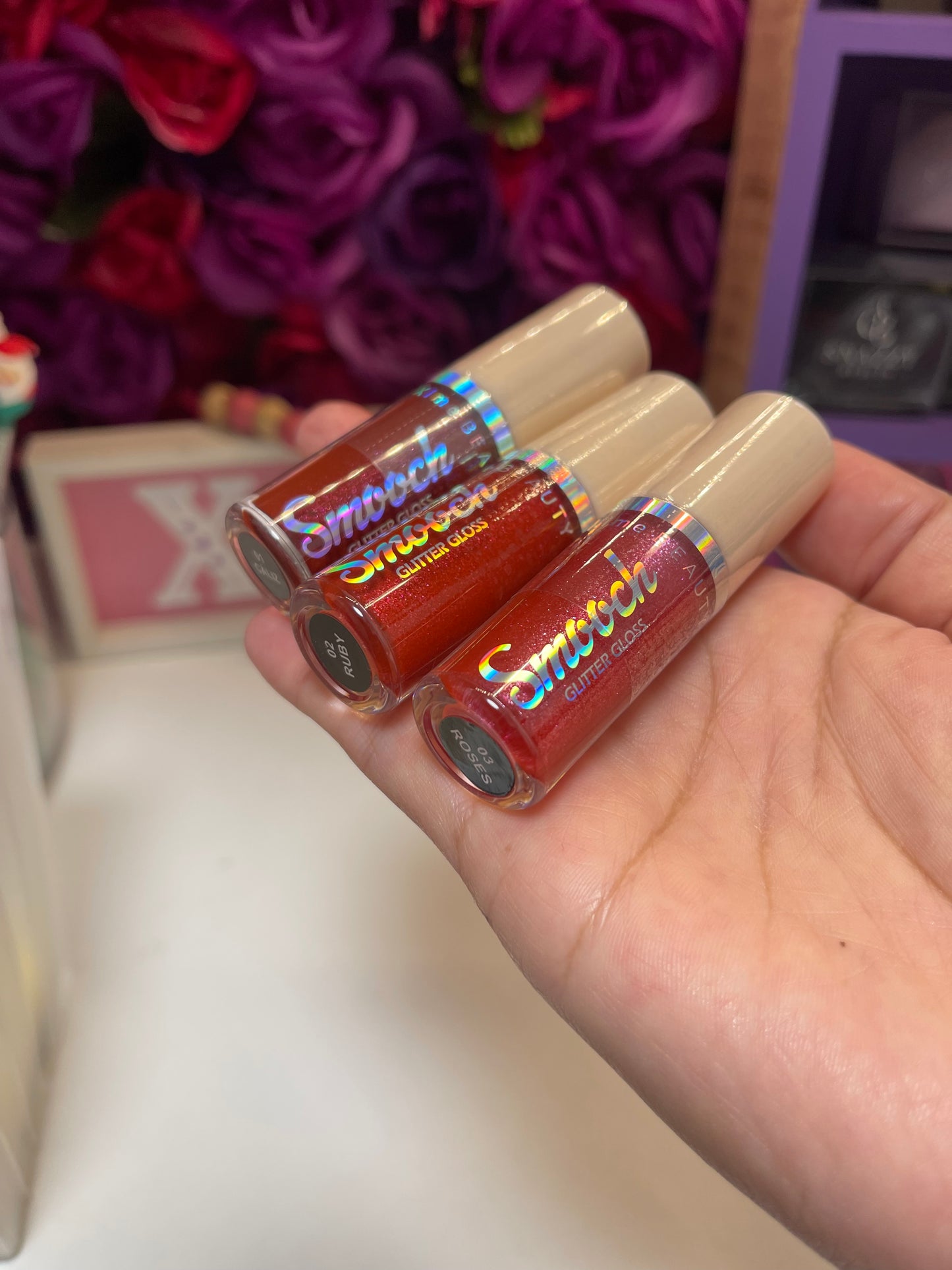 Smooch glitter gloss