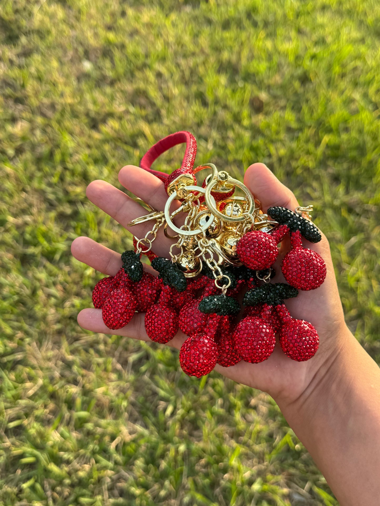 Cherry keychain