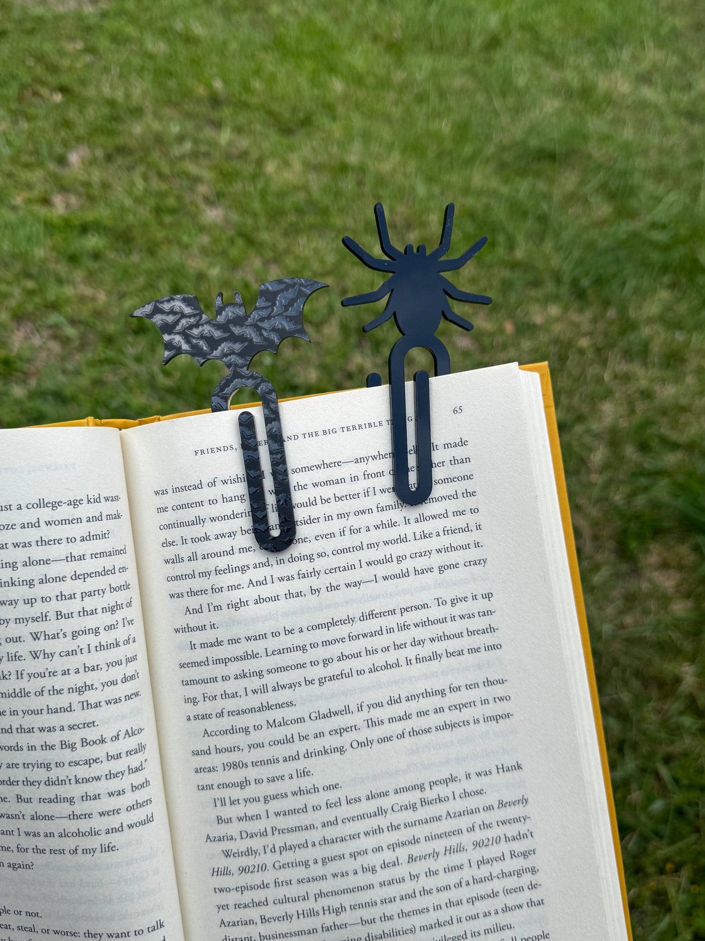 Acrylic bookmark