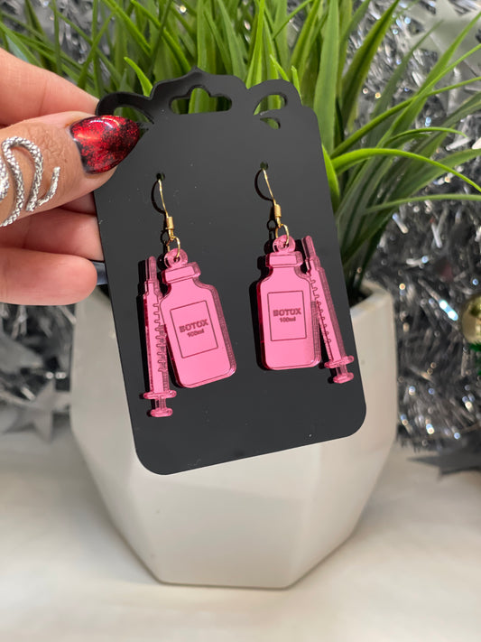 Botox earrings