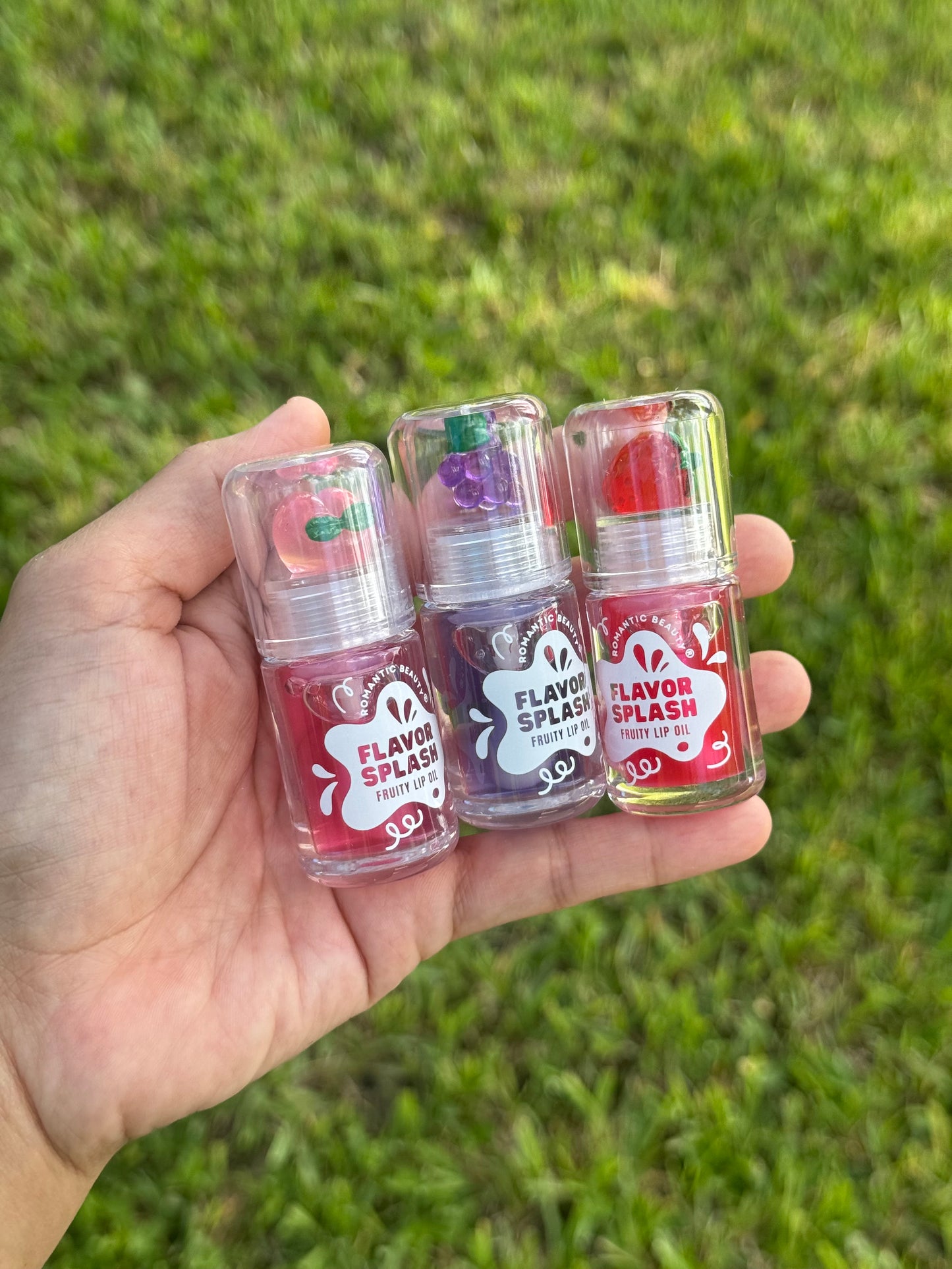 Flavor splash lip tint