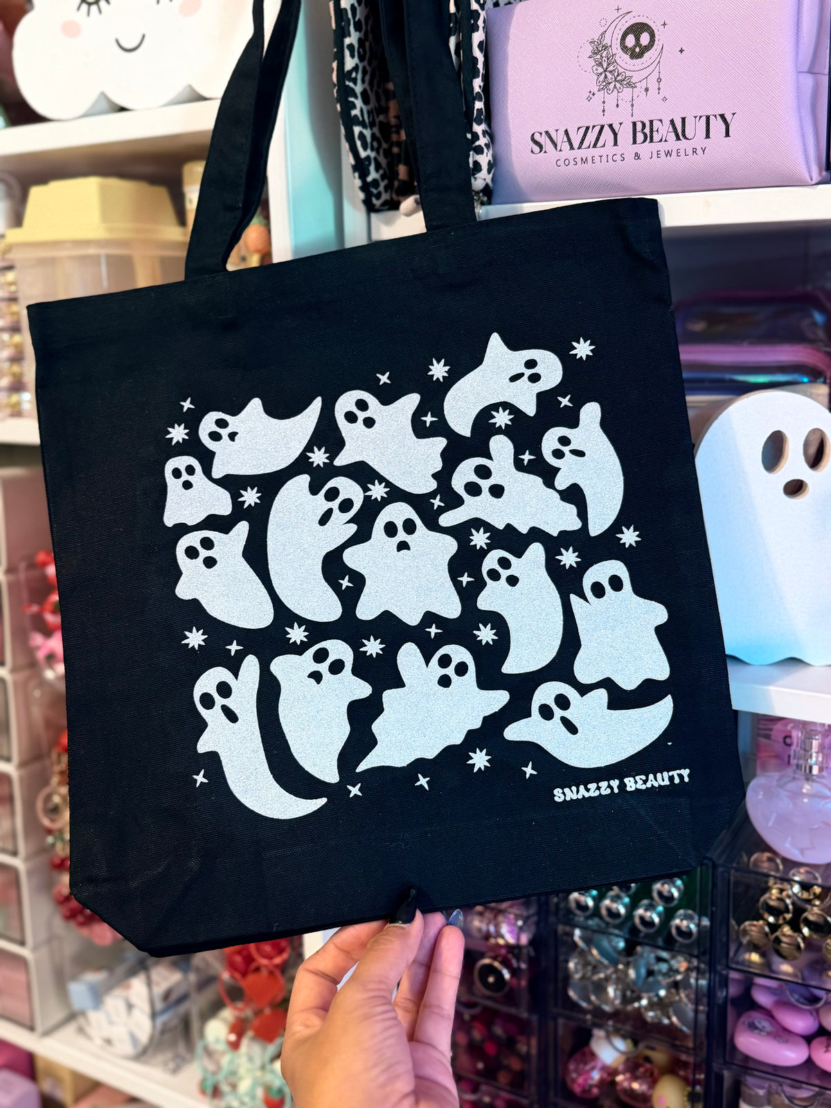 Spooky tote bag