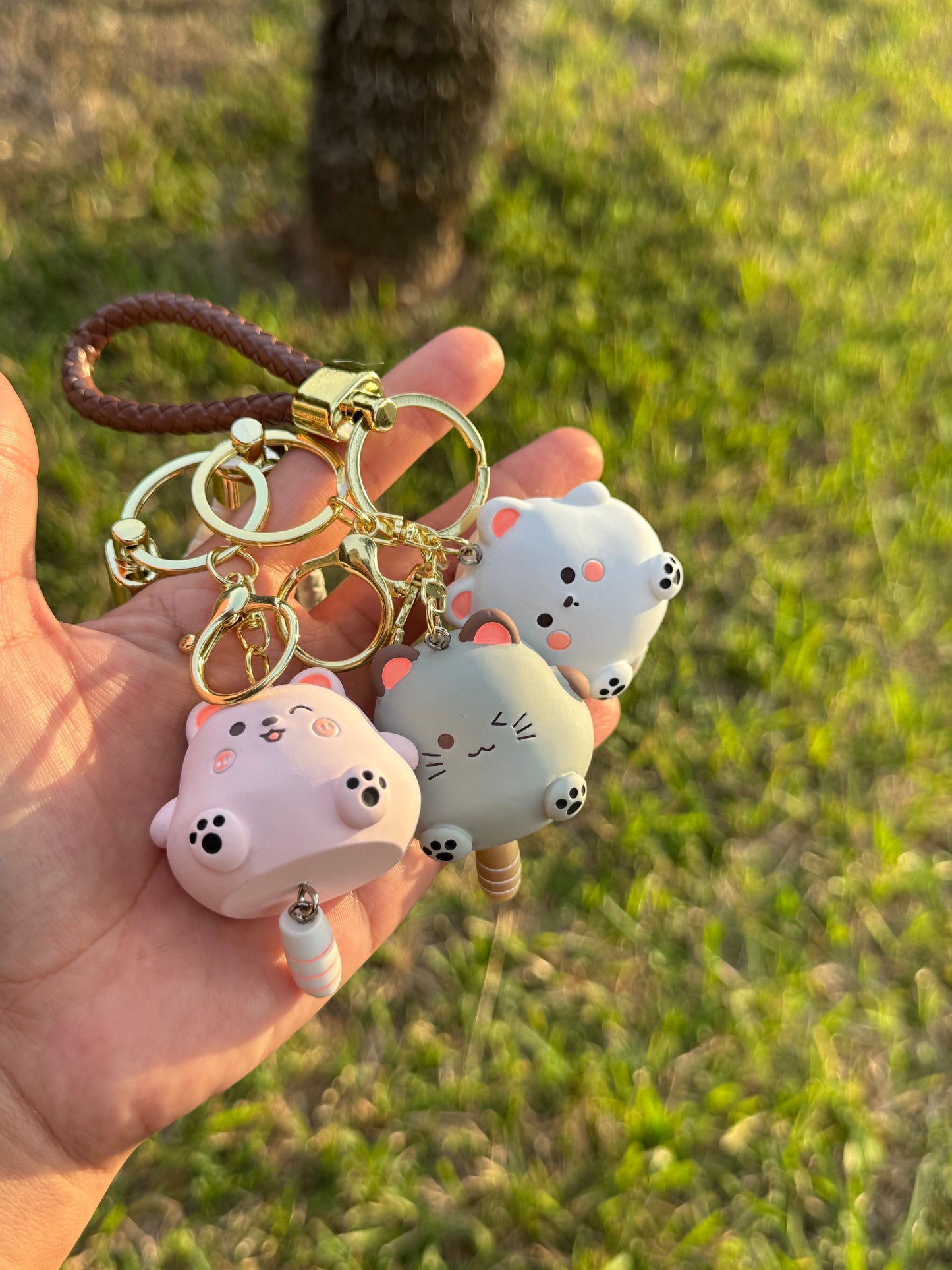 Kitty keychain