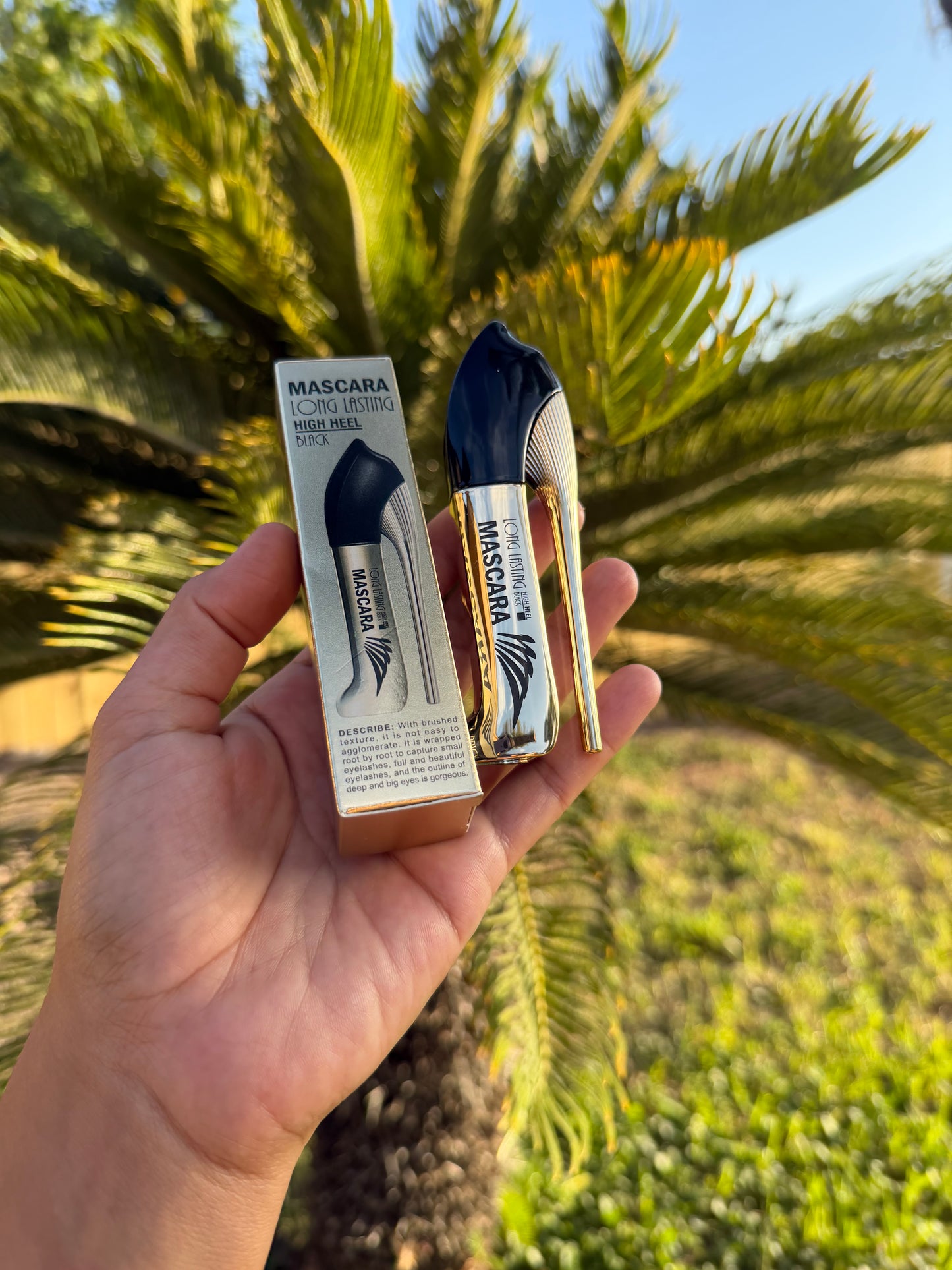High heel mascara