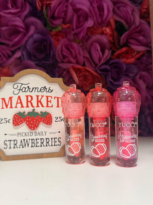 Strawberry glosses