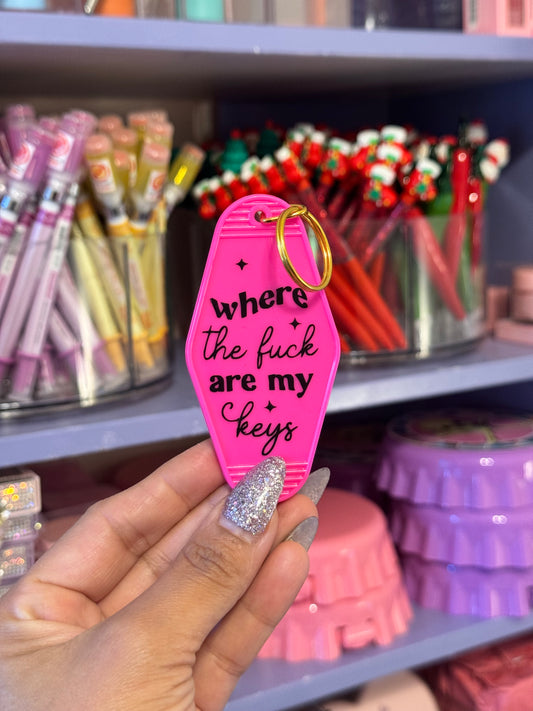 Where are my keys keychain