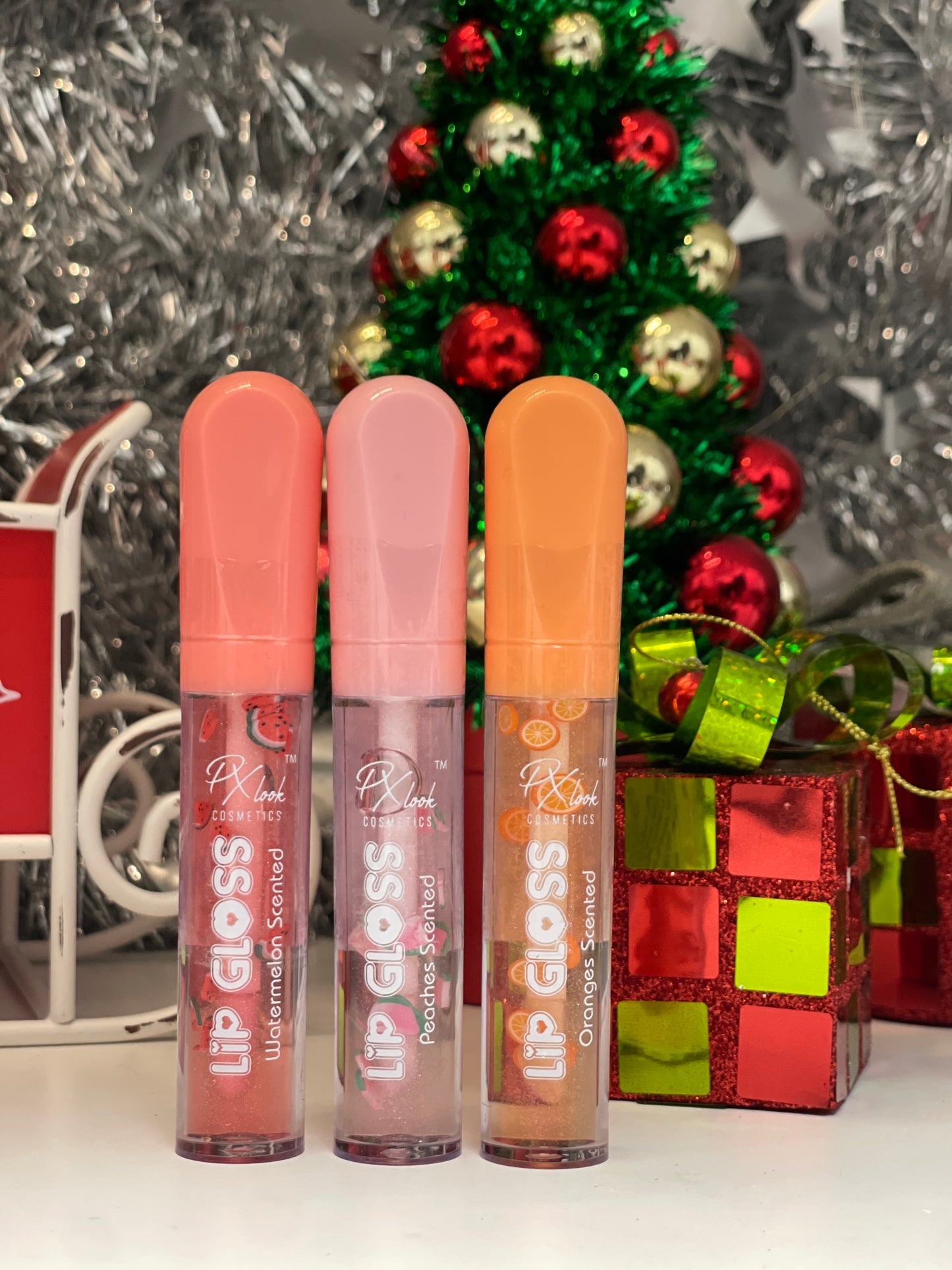 Fruity lipgloss set