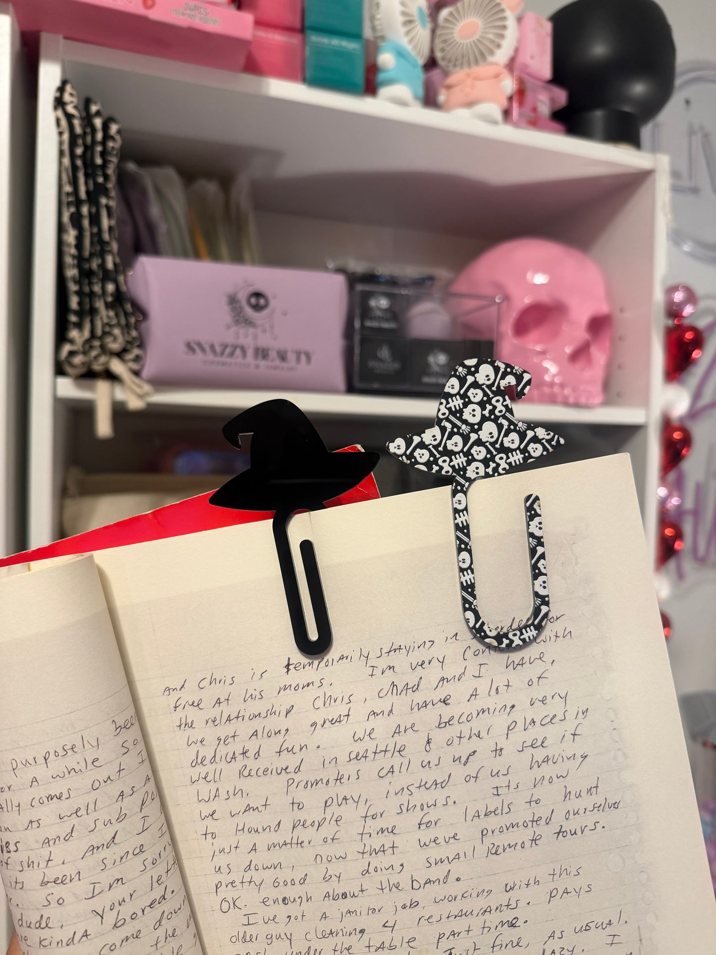 Halloween bookmark