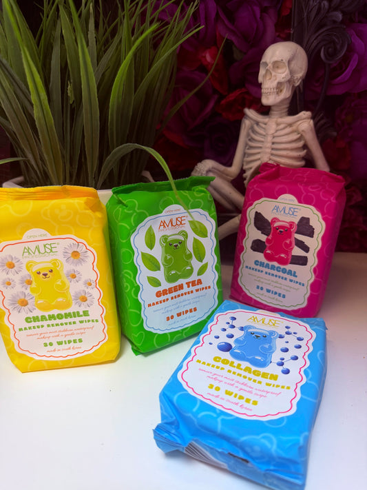 Gummy Teddy makeup wipes