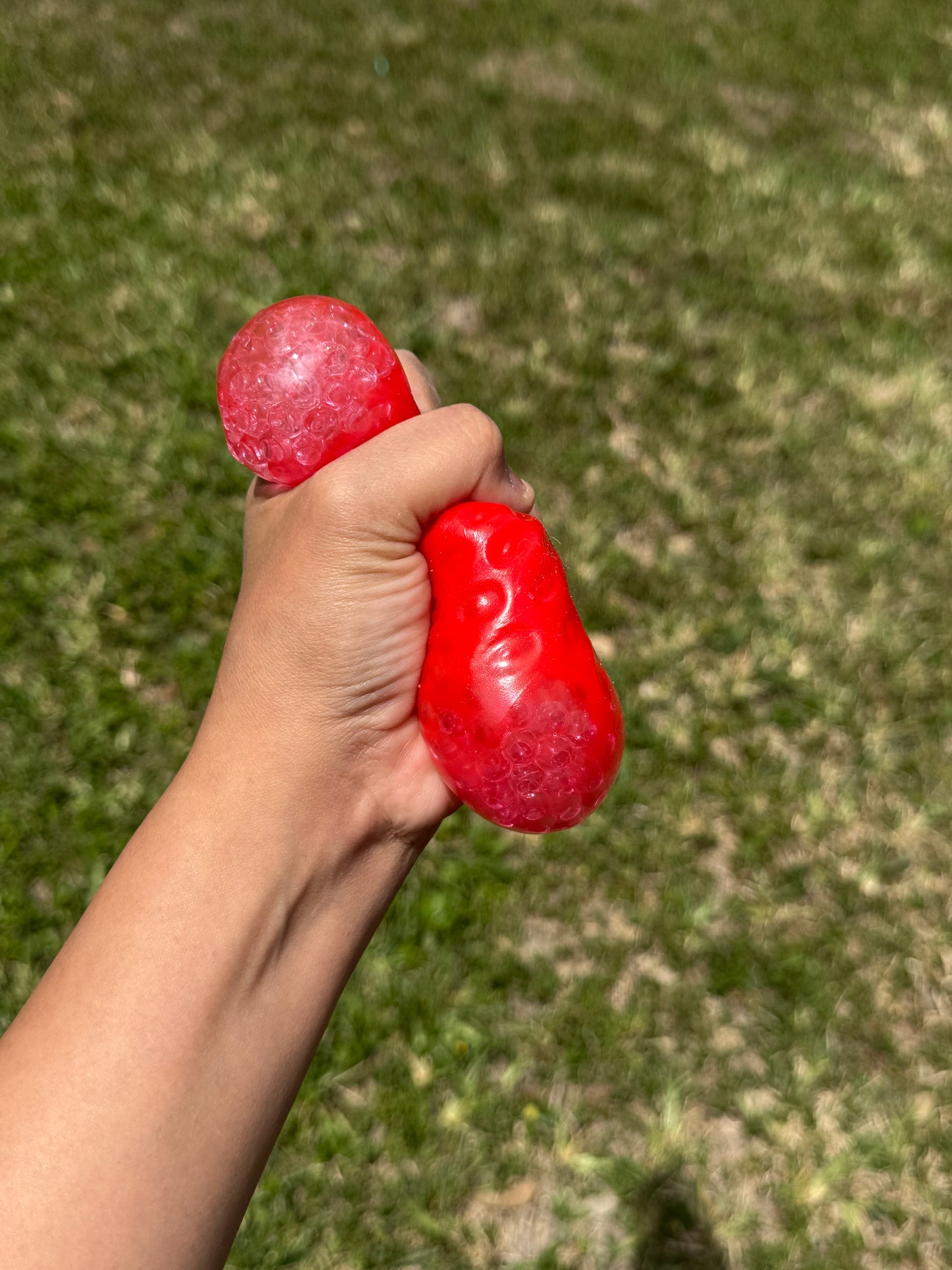 Strawberry stress squish