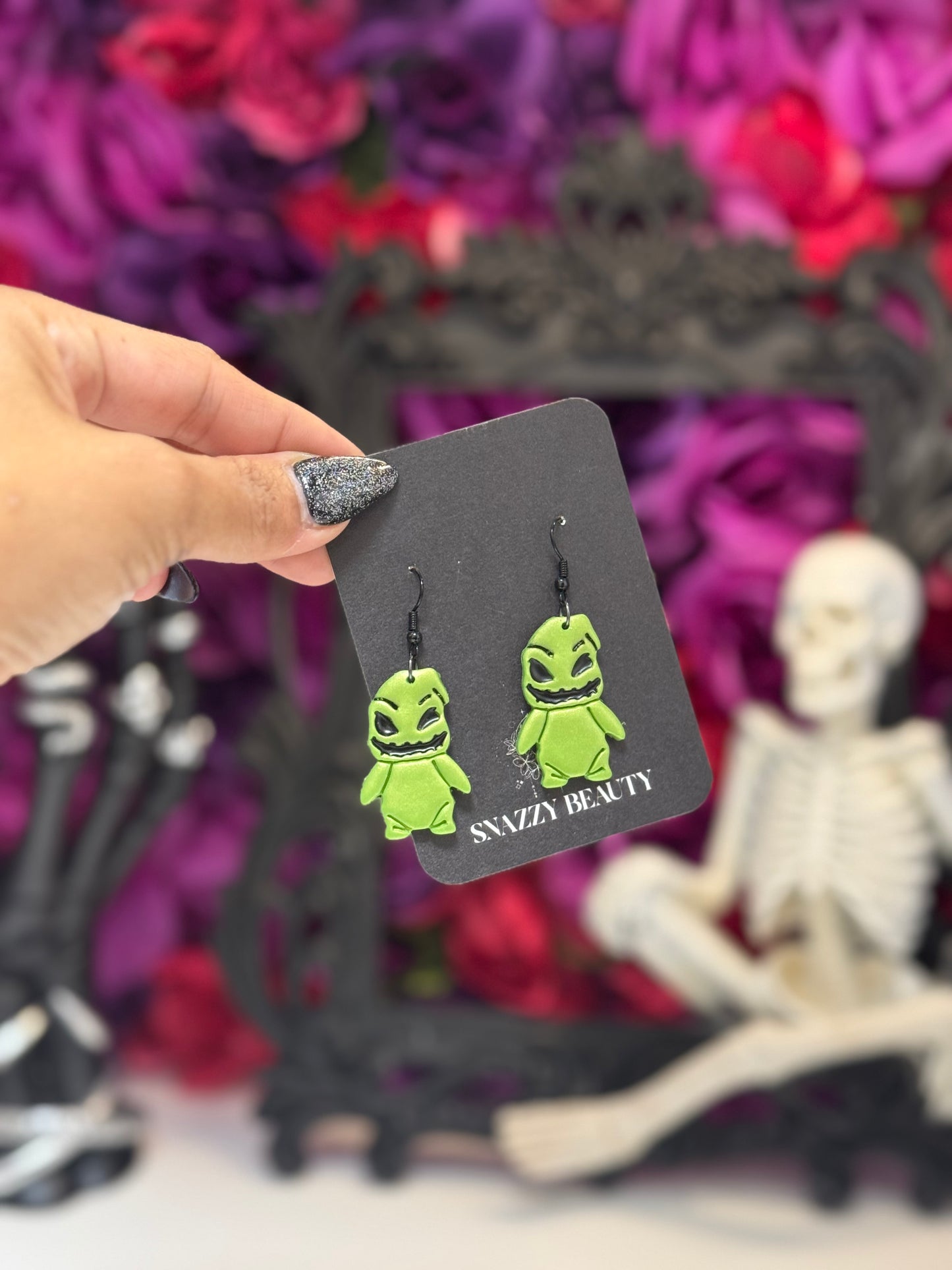 Oogie boogie earrings