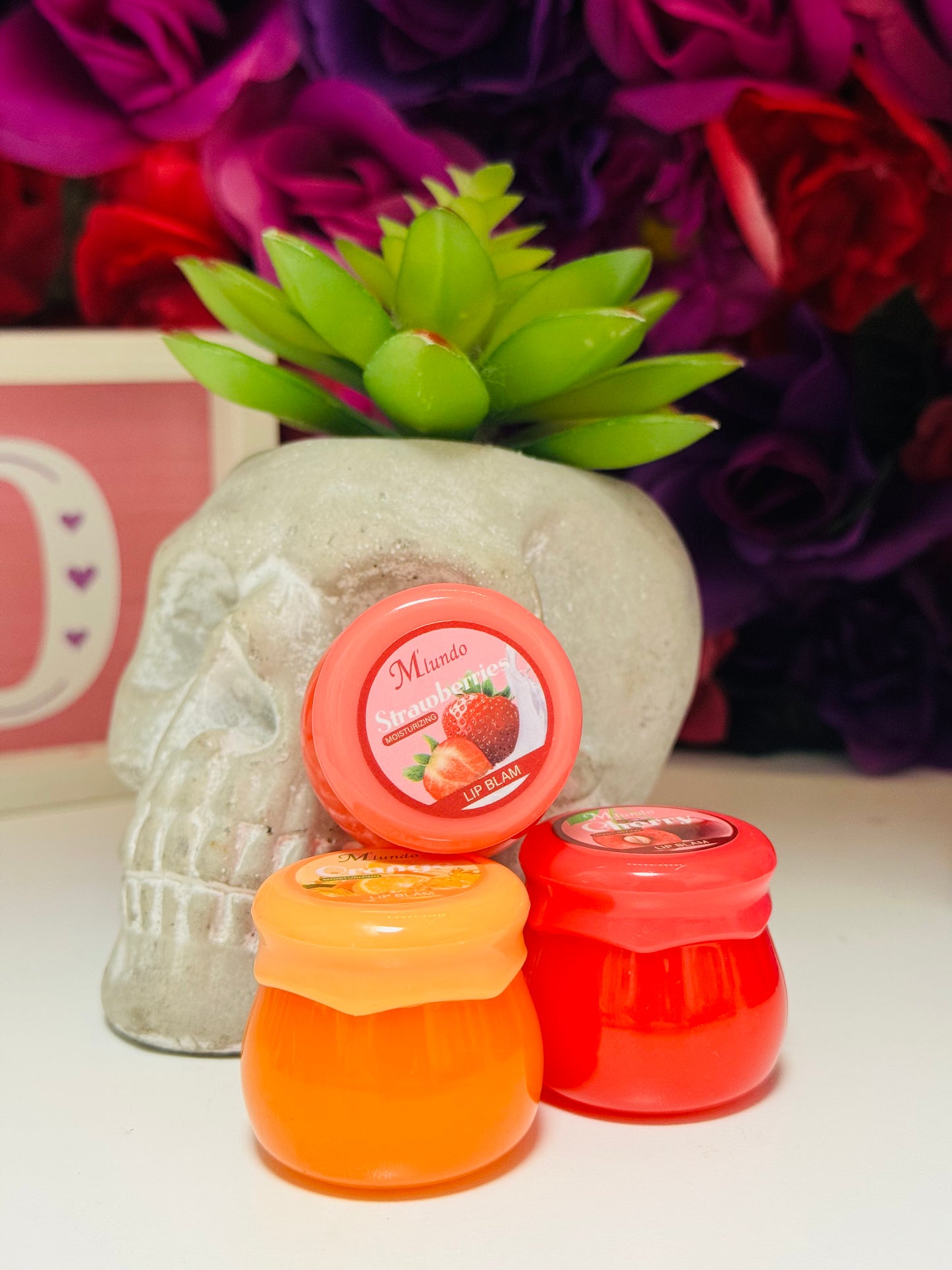 Fruit lip balm