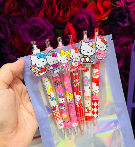 Cute character pens