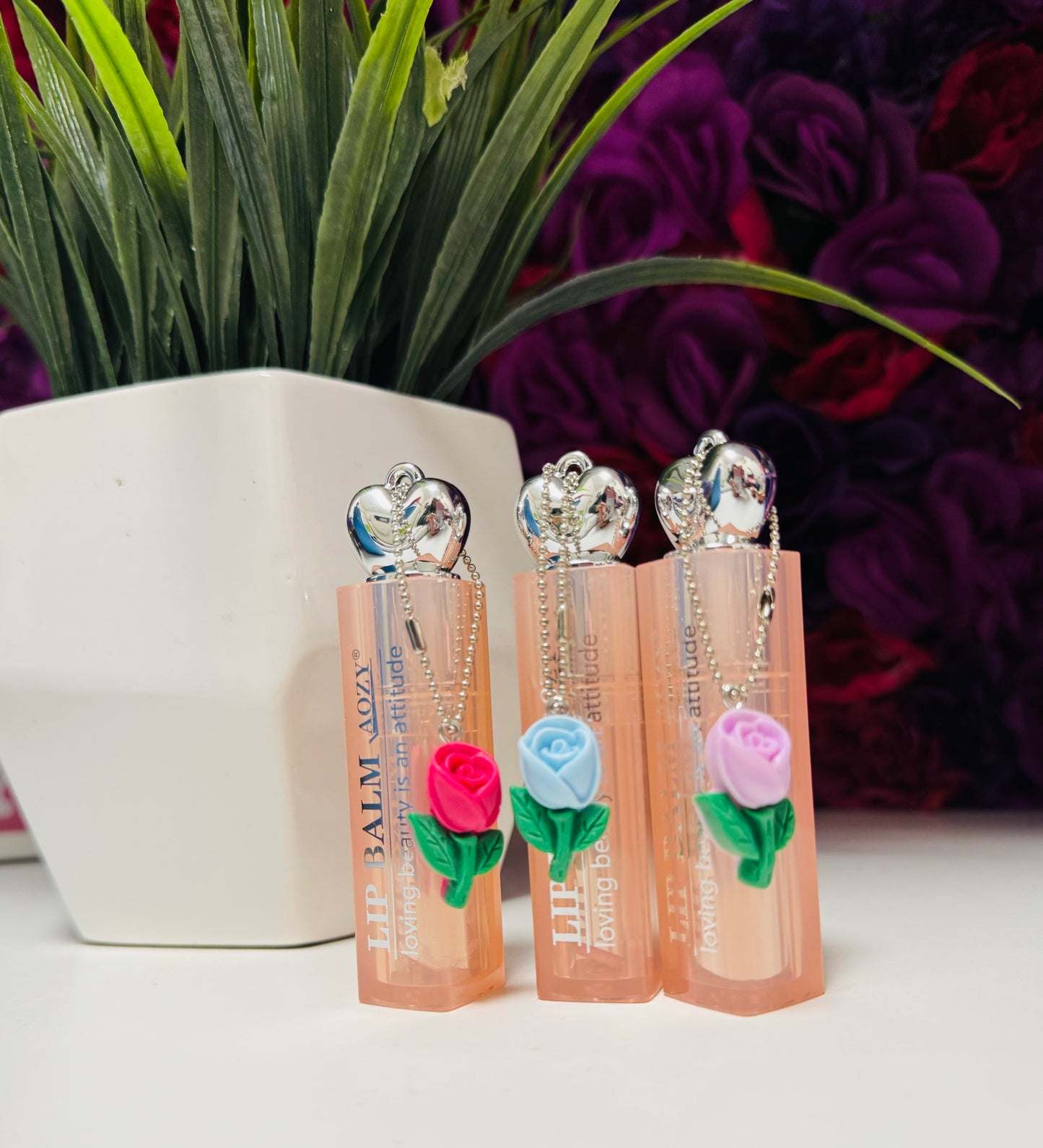 Tulip lip balm