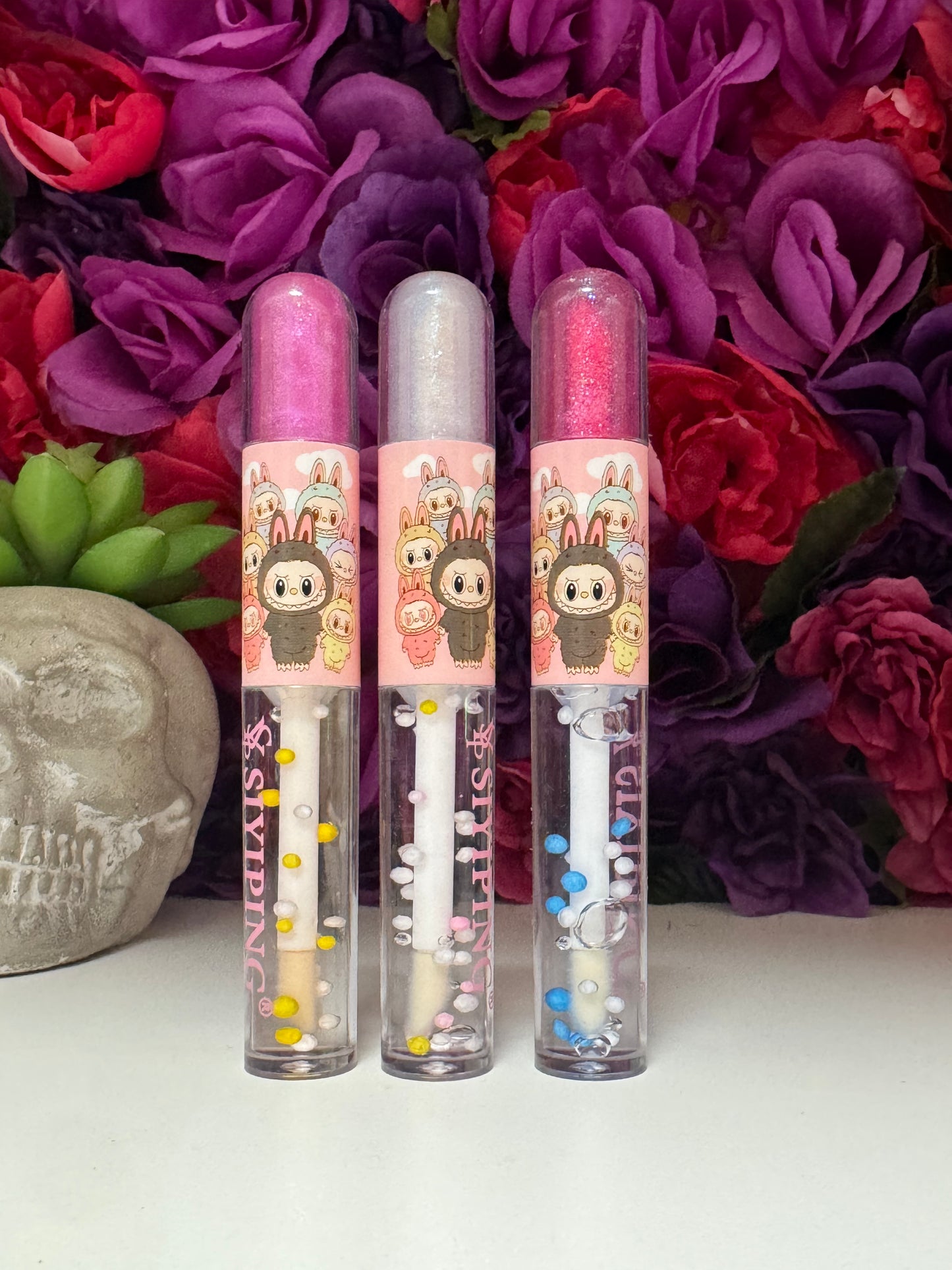 Bubu lipgloss & keychain