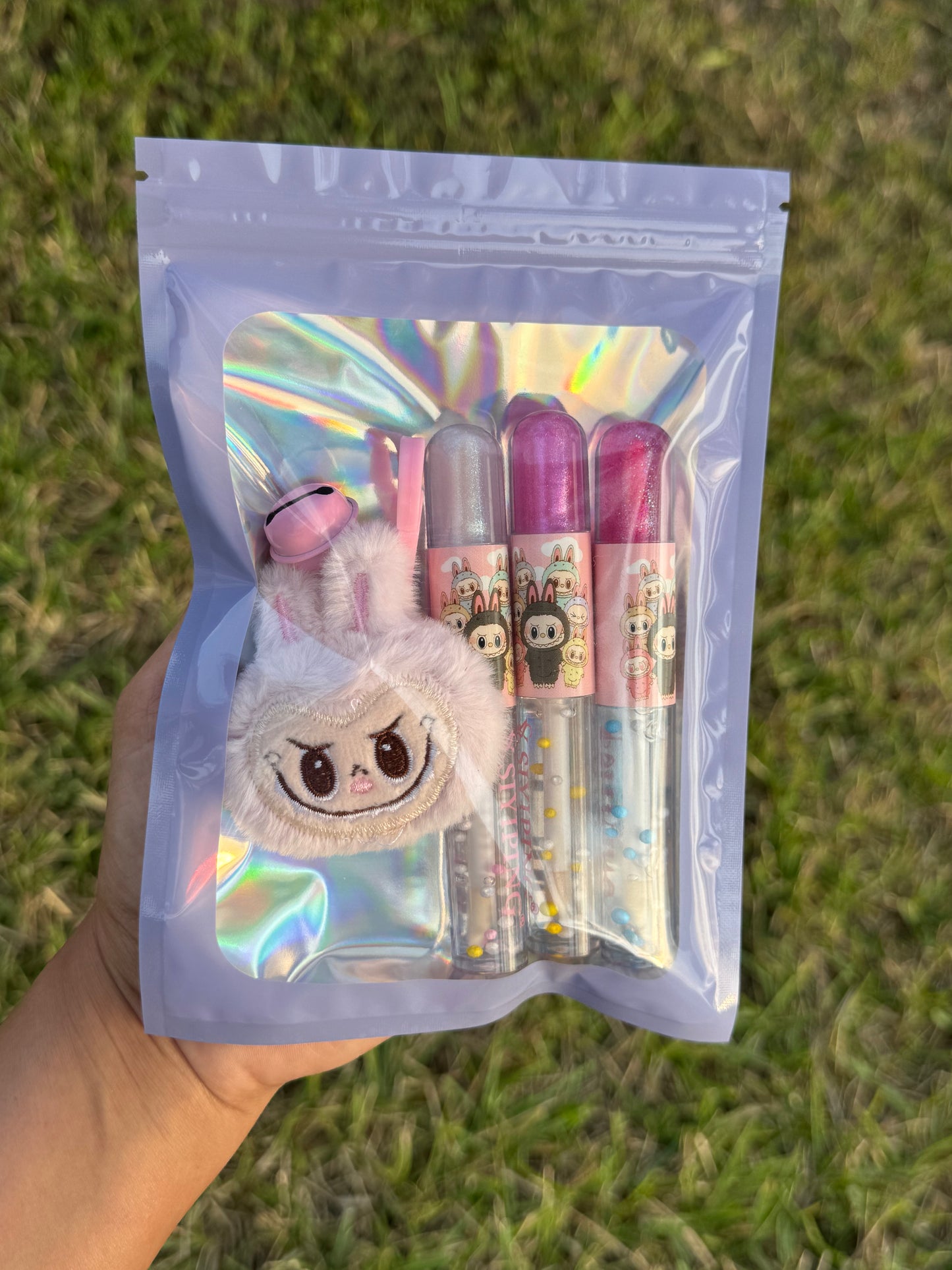 Bubu lipgloss & keychain