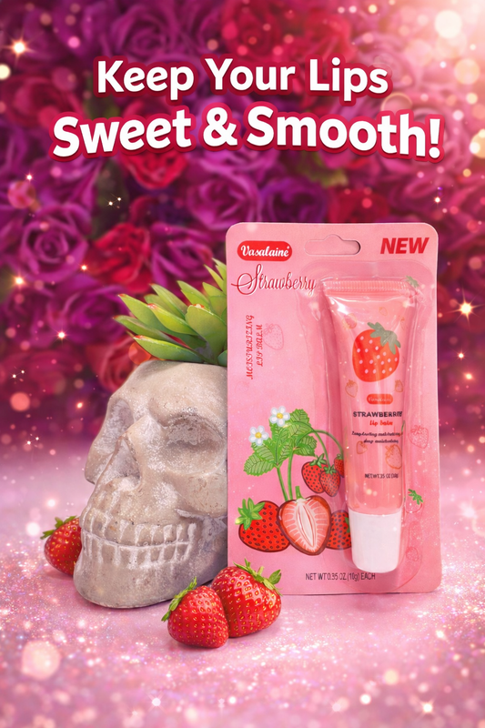 Strawberry lip balm