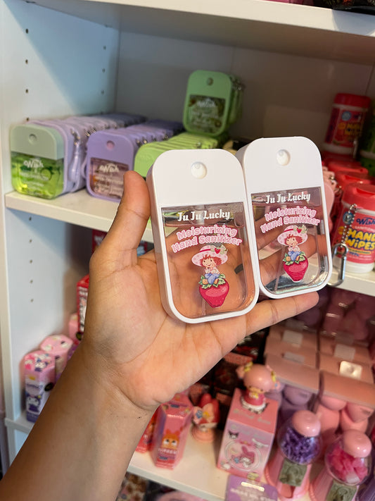 Strawberry hand sanitizer