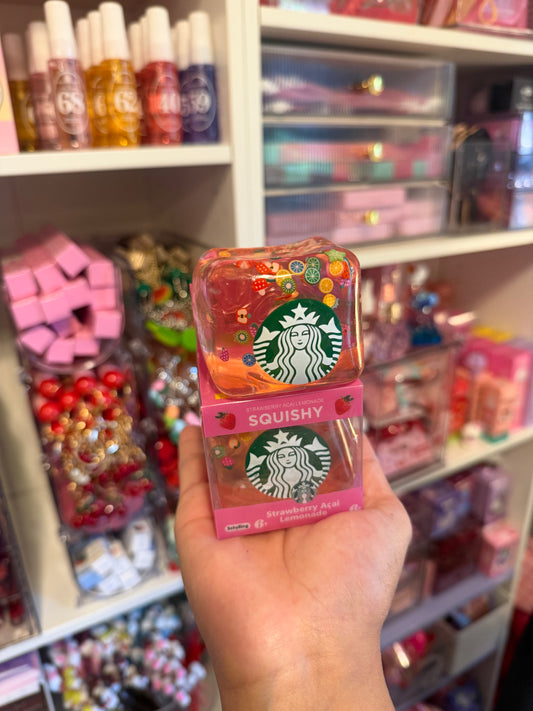 Strawberry cube squish