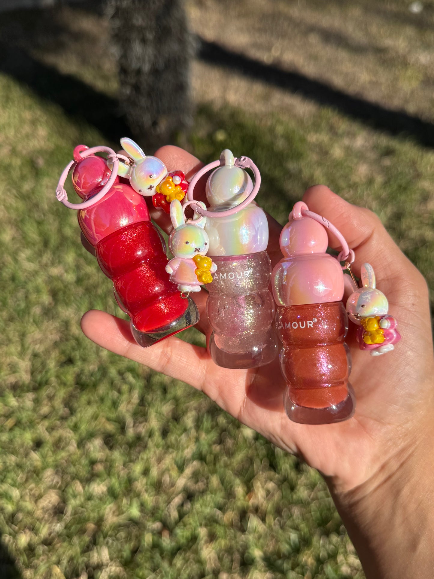 Bunny charm gloss