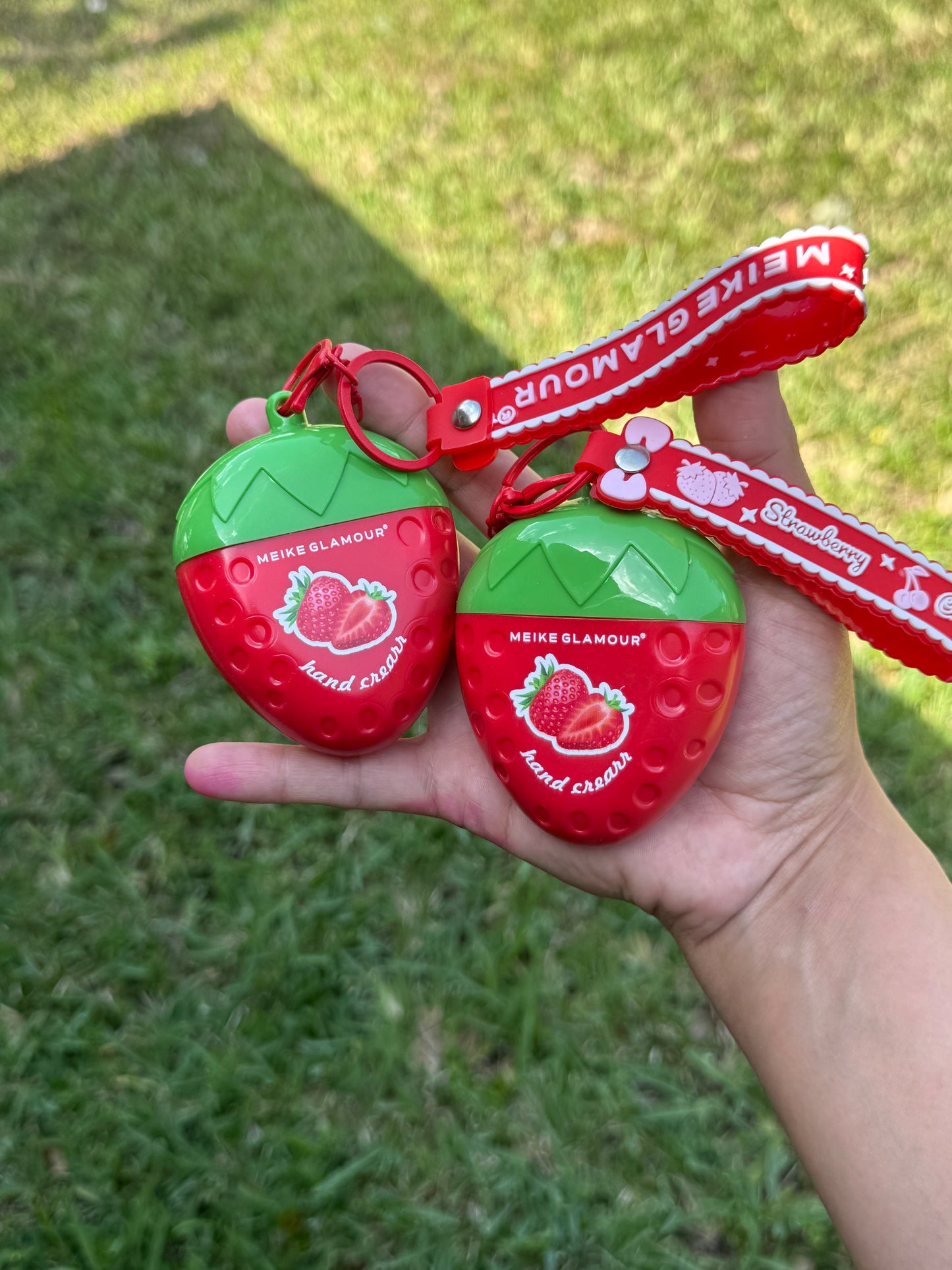Strawberry hand cream