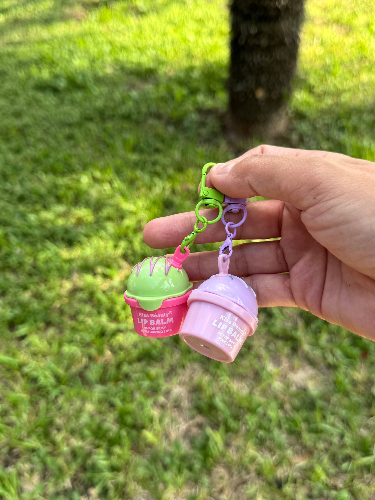 Ice cream lip balm