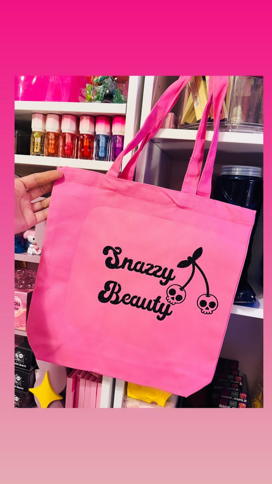 Snazzy beauty tote bag