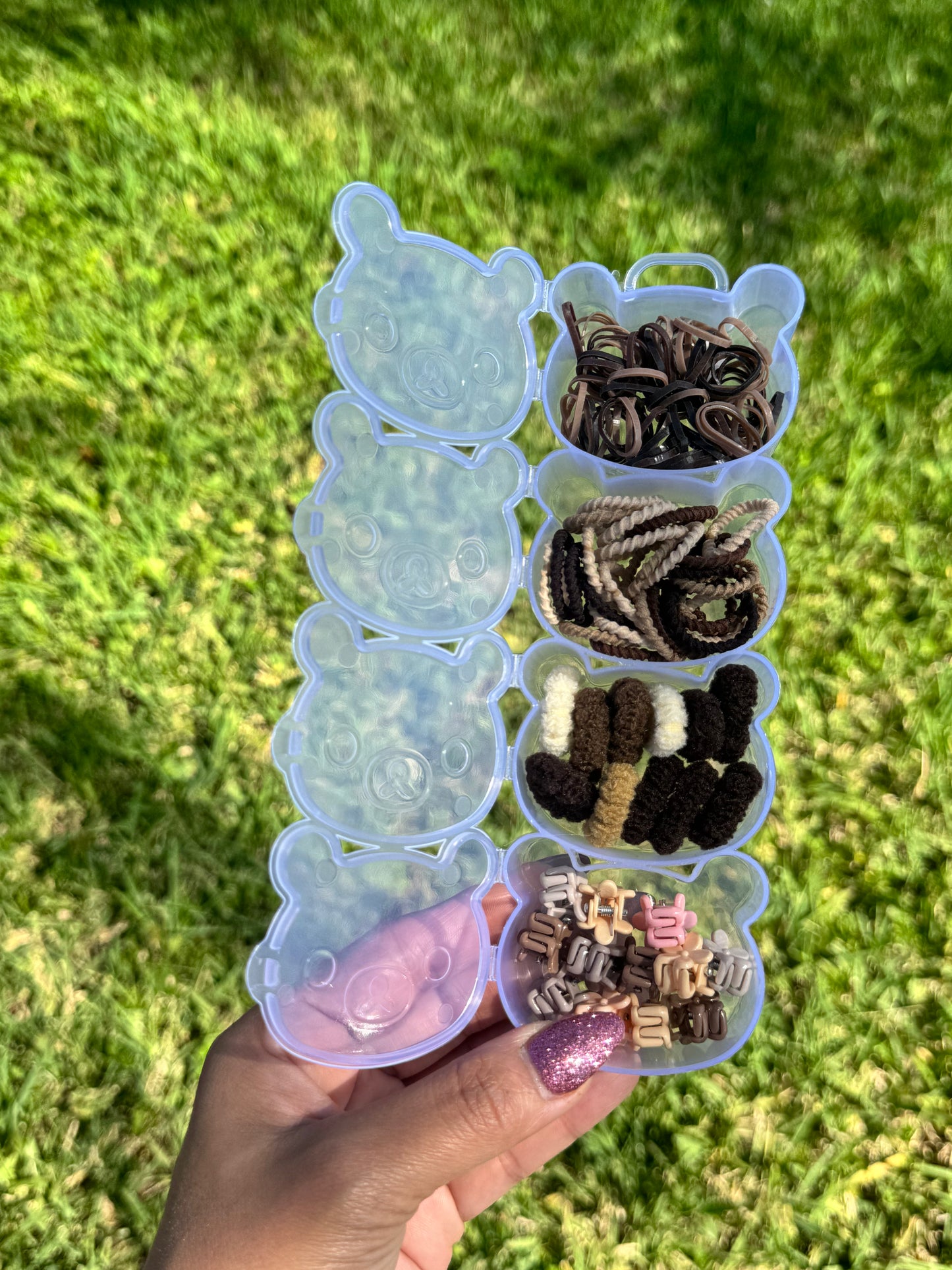 Teddy hair accessories