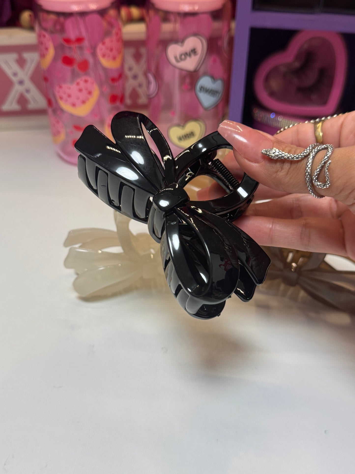 Bow bundle hair clips