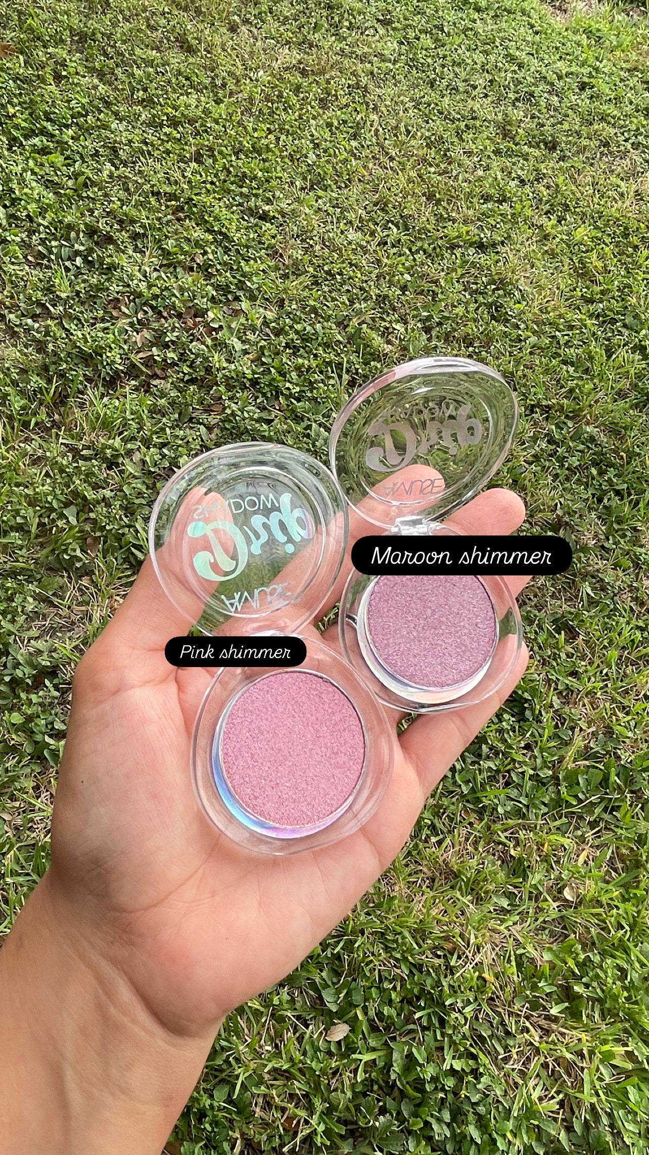 shimmer eyeshadow