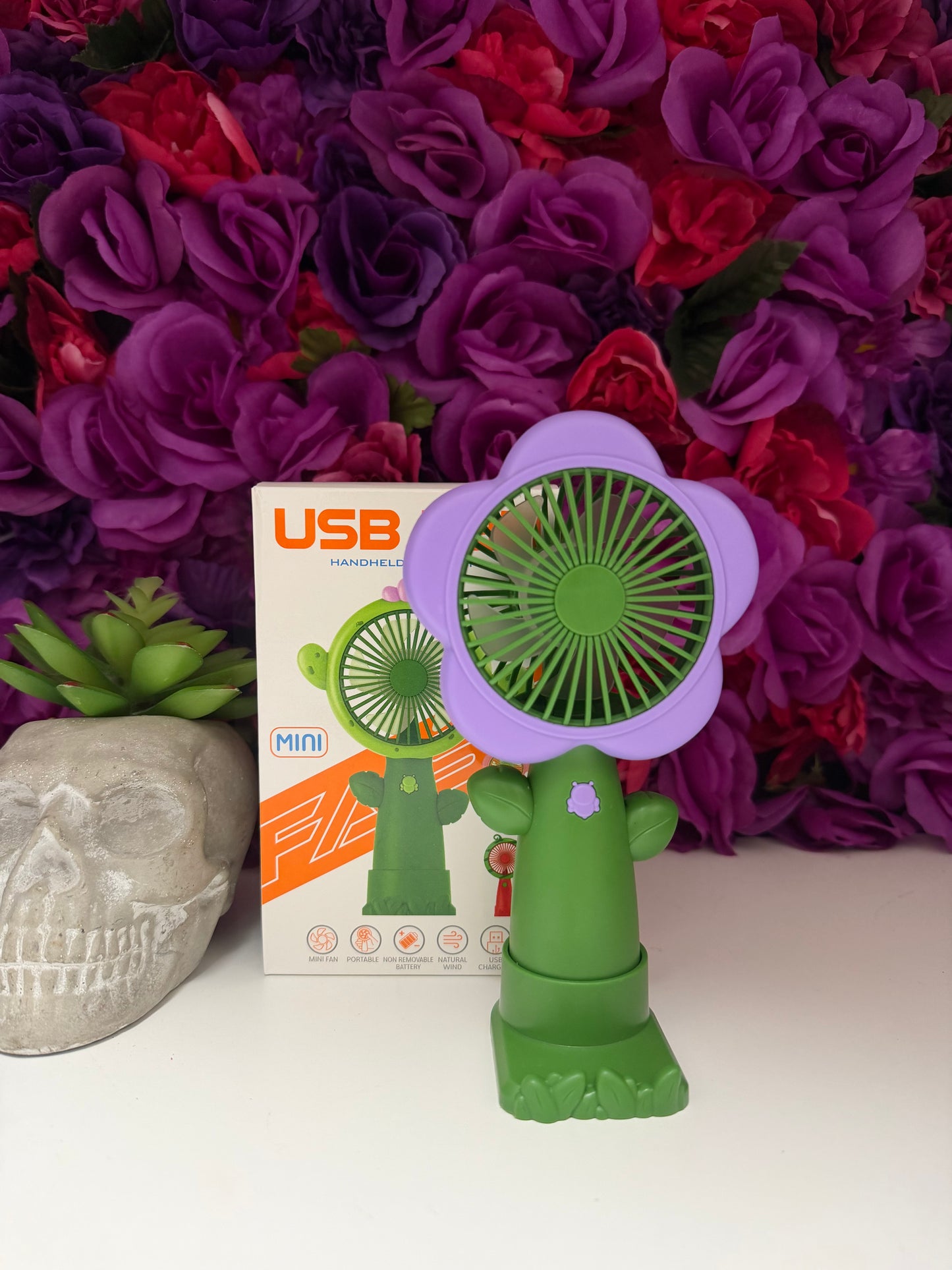 Flower fan